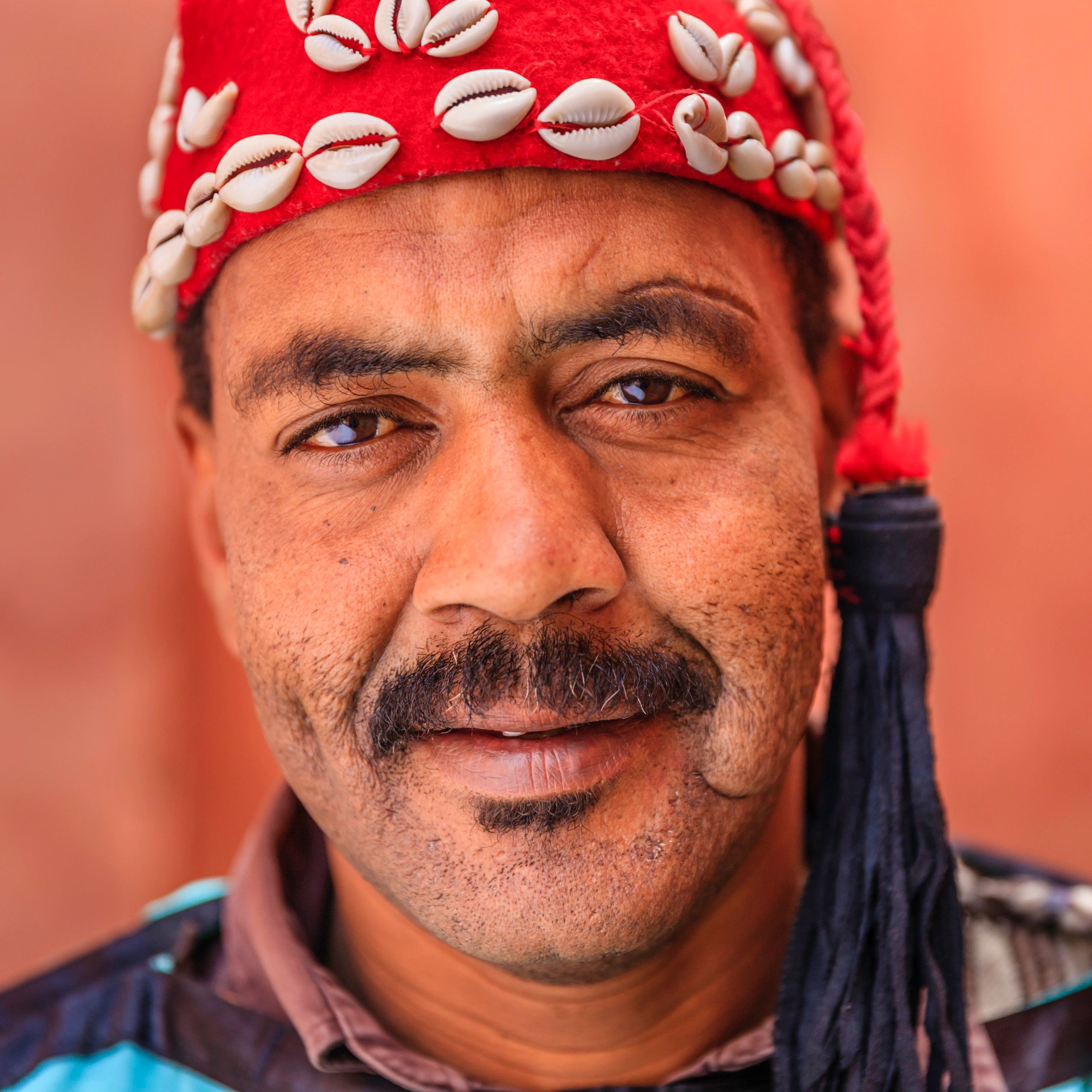 Portrait of traveler for testimonial