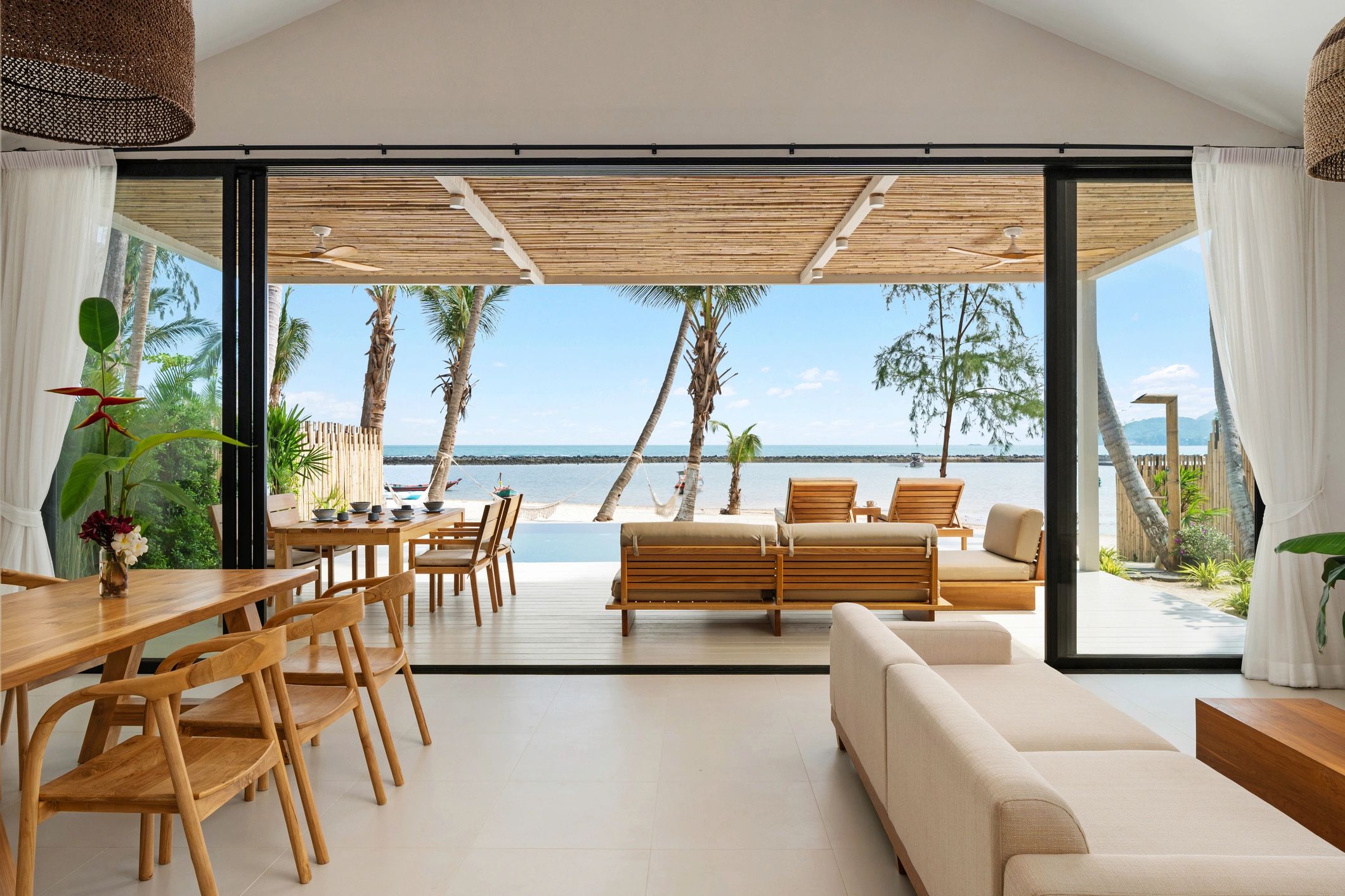 Luxury villa interior for premium resort stay